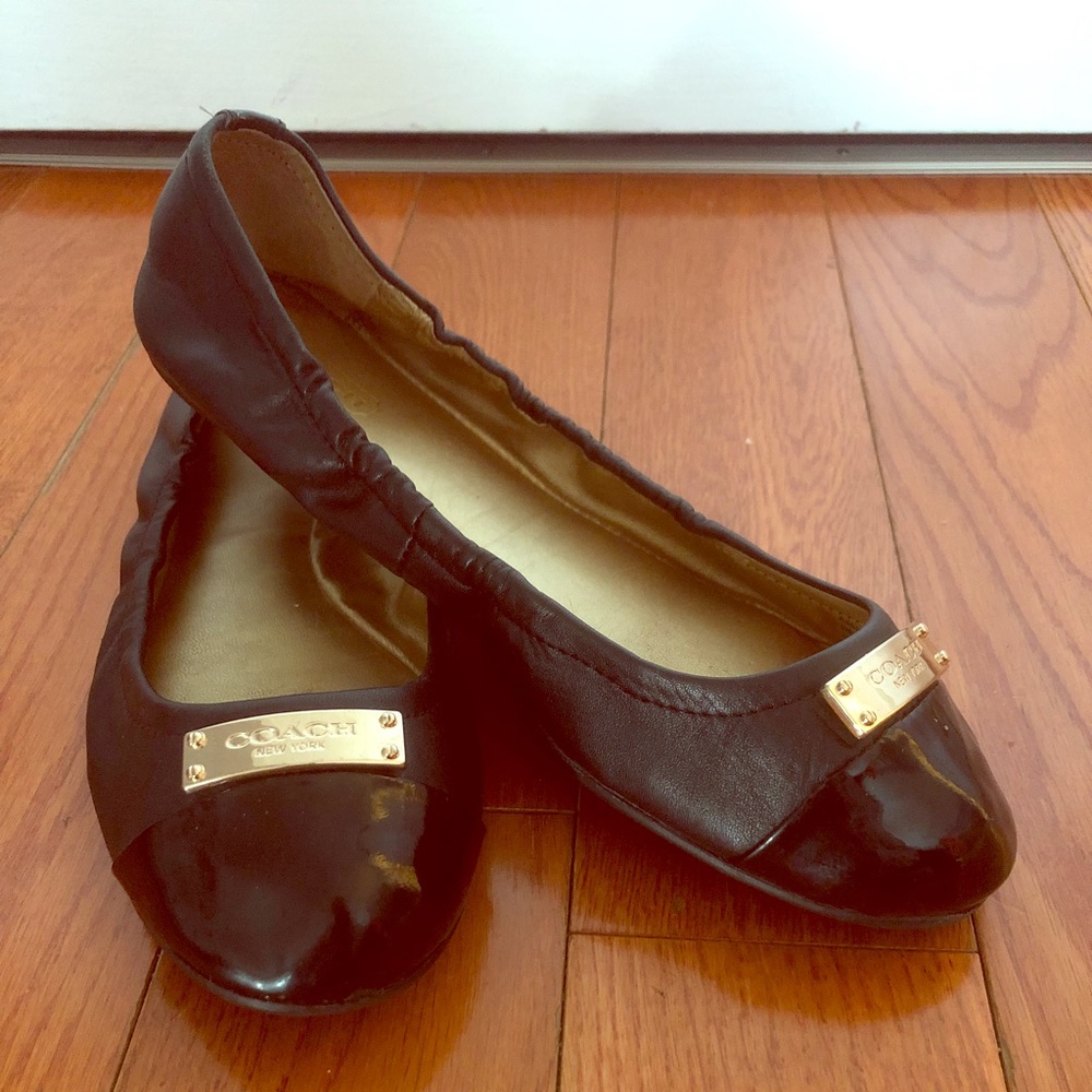 Coach ballet shoes
